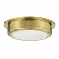 Hudson Valley Medium Flush Mount 8014-AGB